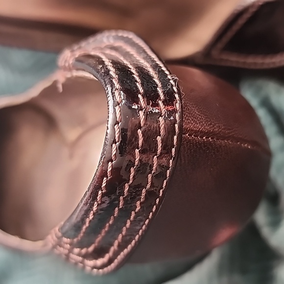 Brown's brown leather heels fall/winter shoes - Picture 7 of 7